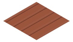 3D Presentation Image of Metal SheetCladding Lysaght KlipLok700Classic Aries