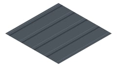 3D Presentation Image of Metal SheetCladding Lysaght KlipLok700Classic Celestian