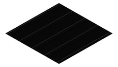 3D Presentation Image of Metal SheetCladding Lysaght KlipLok700Classic NightSky