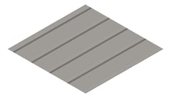 3D Presentation Image of Metal SheetCladding Lysaght KlipLok700Classic Wallaby