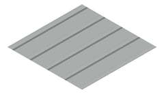 3D Presentation Image of Metal SheetCladding Lysaght KlipLok700Classic Windspray