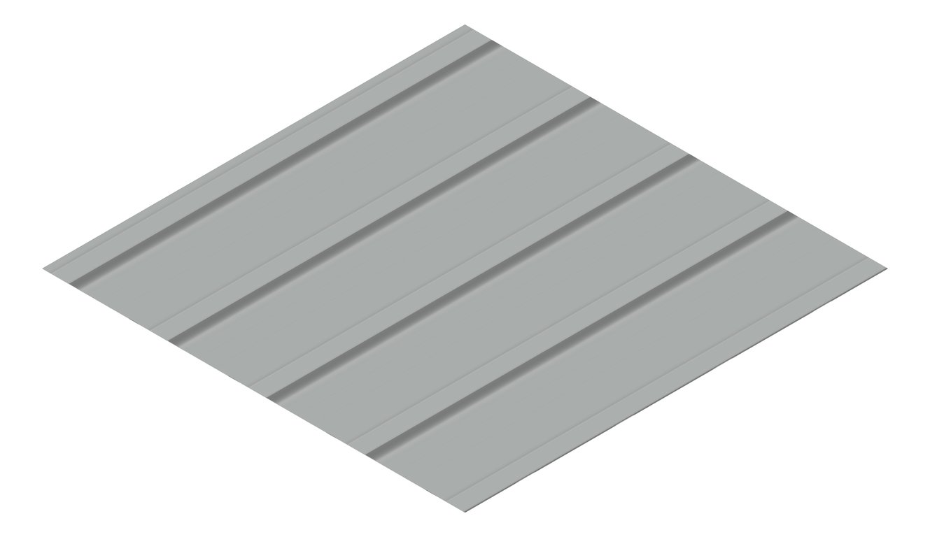 3D Presentation Image of Metal SheetCladding Lysaght KlipLok700Classic Windspray