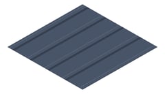 3D Presentation Image of Metal SheetCladding Lysaght KlipLok700HiStrength DeepOcean