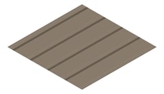 3D Presentation Image of Metal SheetCladding Lysaght KlipLok700HiStrength Jasper