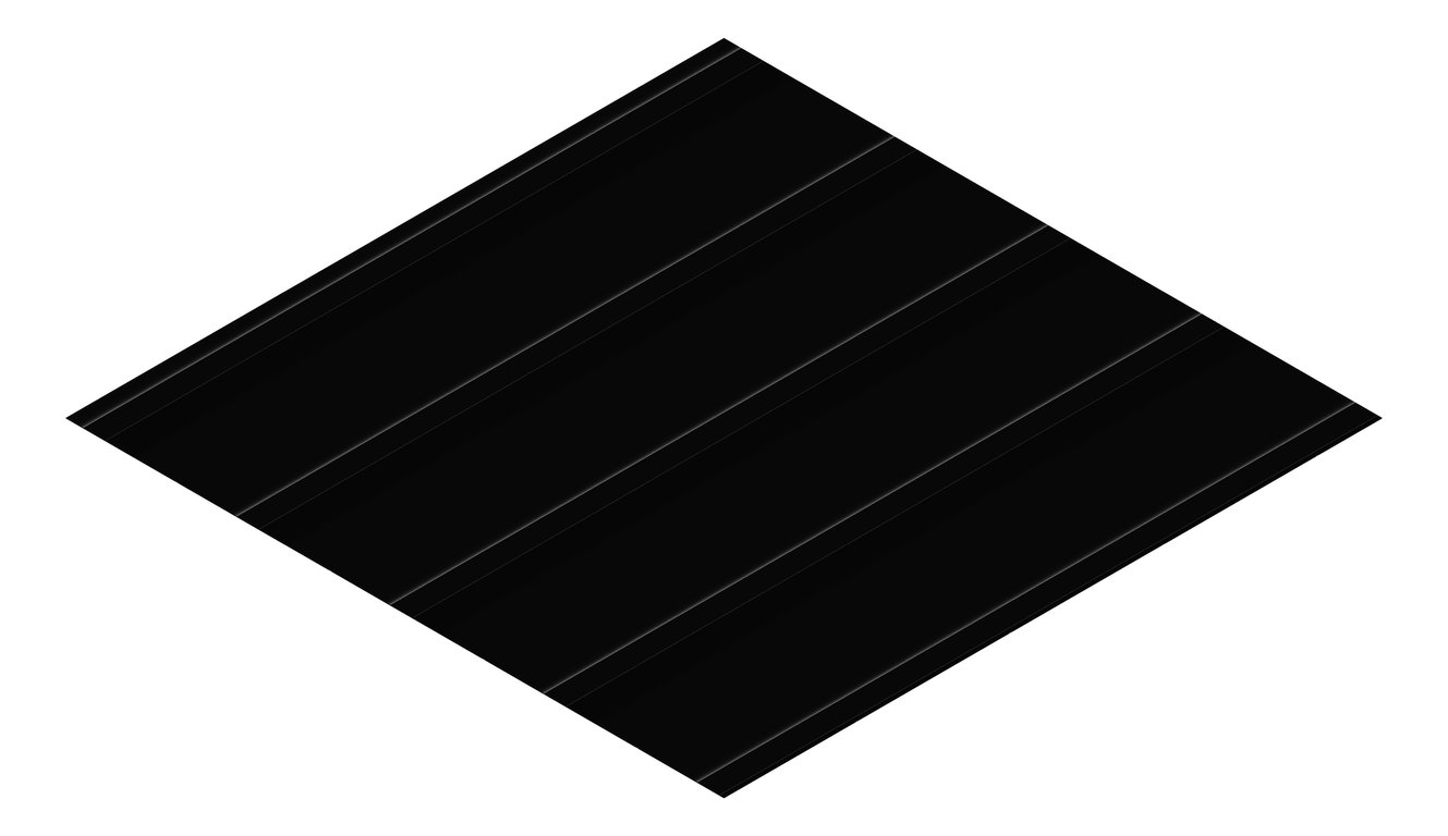 3D Presentation Image of Metal SheetCladding Lysaght KlipLok700HiStrength NightSky