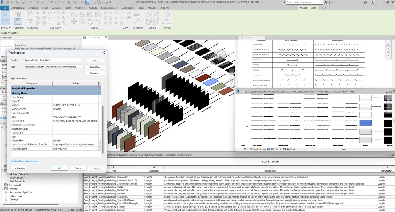 Navigate to Lysaght RoofingAndWalling VirtualShowroom