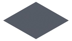 3D Presentation Image of Metal SheetCladding Lysaght MiniOrb Ironstone