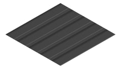 3D Presentation Image of Metal SheetCladding Lysaght MultiClad Monument