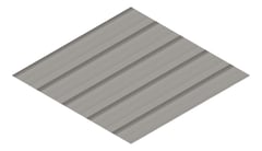 3D Presentation Image of Metal SheetCladding Lysaght MultiClad Wallaby