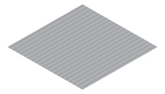 3D Presentation Image of Metal SheetCladding Lysaght PanelRib Astro