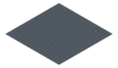 3D Presentation Image of Metal SheetCladding Lysaght PanelRib Celestian