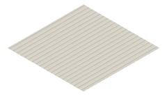 3D Presentation Image of Metal SheetCladding Lysaght PanelRib DuneMatt