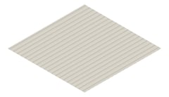 3D Presentation Image of Metal SheetCladding Lysaght PanelRib Dune