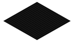 3D Presentation Image of Metal SheetCladding Lysaght PanelRib NightSky