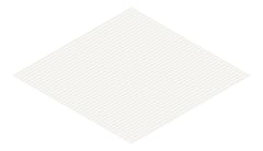 3D Presentation Image of Metal SheetCladding Lysaght PanelRib Southerly