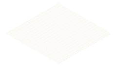 3D Presentation Image of Metal SheetCladding Lysaght PanelRib SurfmistMatt