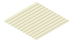 3D Presentation Image of Metal SheetCladding Lysaght SpanDek EveningHaze