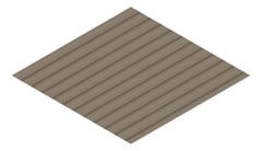 3D Presentation Image of Metal SheetCladding Lysaght SpanDek Jasper