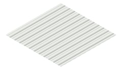 3D Presentation Image of Metal SheetCladding Lysaght SpanDek ShaleGrey