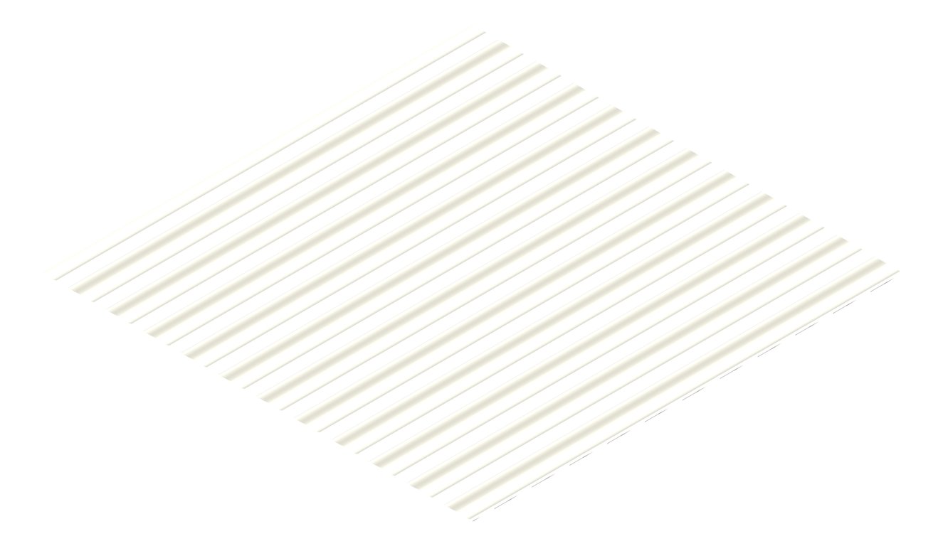 3D Presentation Image of Metal SheetCladding Lysaght SpanDek SurfmistMatt