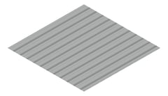 3D Presentation Image of Metal SheetCladding Lysaght SpanDek Windspray