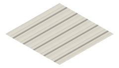 3D Presentation Image of Metal SheetCladding Lysaght TrimDek DuneMatt