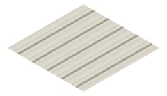 3D Presentation Image of Metal SheetCladding Lysaght TrimDek Dune