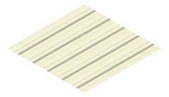 3D Presentation Image of Metal SheetCladding Lysaght TrimDek NT EveningHaze