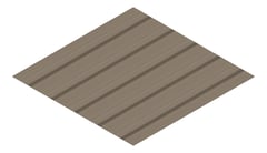 3D Presentation Image of Metal SheetCladding Lysaght TrimDek NT Jasper