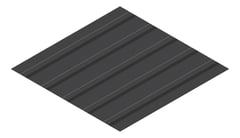 3D Presentation Image of Metal SheetCladding Lysaght TrimDek NT Monument