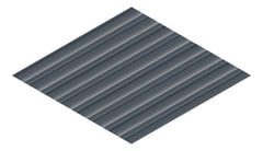 3D Presentation Image of Metal SheetCladding Lysaght Weatherline Celestian