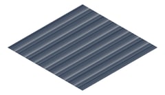 3D Presentation Image of Metal SheetCladding Lysaght Weatherline DeepOcean