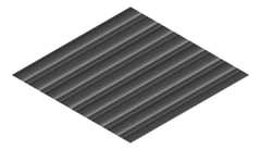 3D Presentation Image of Metal SheetCladding Lysaght Weatherline MonumentMatt