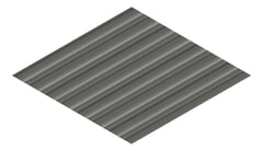 3D Presentation Image of Metal SheetCladding Lysaght Weatherline WoodlandGrey
