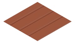 3D Presentation Image of Metal SheetCladding Lysaght Zenith Baroque275 Aries