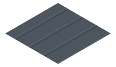 3D Presentation Image of Metal SheetCladding Lysaght Zenith Baroque275 Celestian