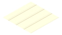 3D Presentation Image of Metal SheetCladding Lysaght Zenith Baroque275 ClassicCream