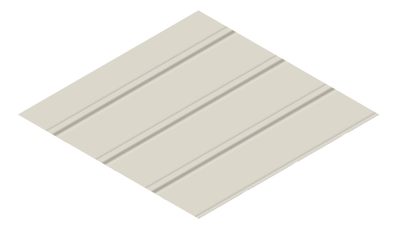 3D Presentation Image of Metal SheetCladding Lysaght Zenith Baroque275 Dune