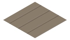 3D Presentation Image of Metal SheetCladding Lysaght Zenith Baroque275 Jasper