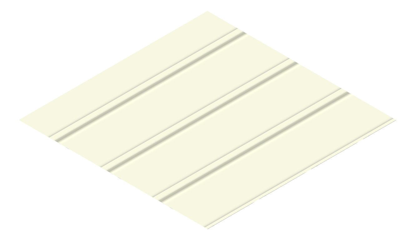3D Presentation Image of Metal SheetCladding Lysaght Zenith Baroque275 Rhea