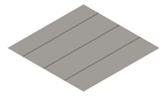 3D Presentation Image of Metal SheetCladding Lysaght Zenith Baroque275 Wallaby