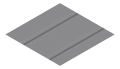 3D Presentation Image of Metal SheetCladding Lysaght Zenith Baroque475 Basalt