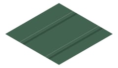 3D Presentation Image of Metal SheetCladding Lysaght Zenith Baroque475 CottageGreen