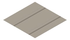 3D Presentation Image of Metal SheetCladding Lysaght Zenith Baroque475 Gully