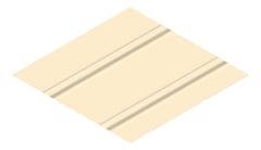 3D Presentation Image of Metal SheetCladding Lysaght Zenith Baroque475 Paperbark