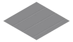 3D Presentation Image of Metal SheetCladding Lysaght Zenith Dominion285 BasaltMatt