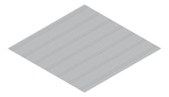 3D Presentation Image of Metal SheetCladding Lysaght Zenith Dominion285 Bluegum