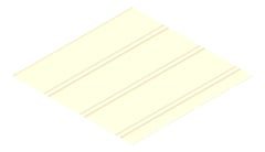 3D Presentation Image of Metal SheetCladding Lysaght Zenith Dominion285 ClassicCream