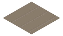 3D Presentation Image of Metal SheetCladding Lysaght Zenith Dominion285 Jasper