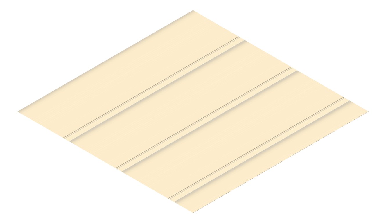 3D Presentation Image of Metal SheetCladding Lysaght Zenith Dominion285 Paperbark